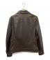 Eddie Bauer (エディーバウアー) レザージャケット ブラウン サイズ:S：8000円