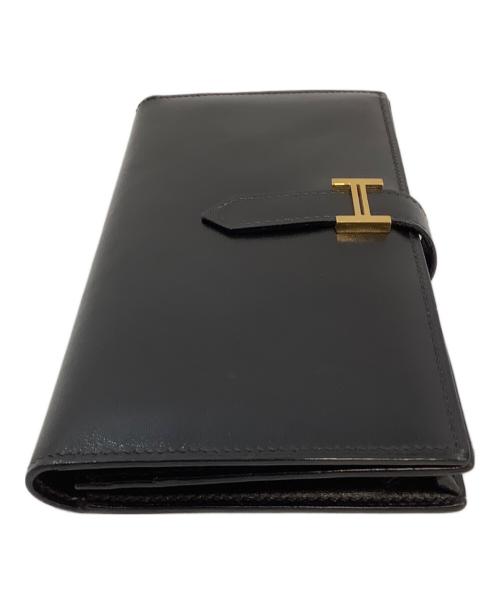 HERMES（エルメス）HERMES (エルメス) 長財布 ブラックの古着・服飾アイテム