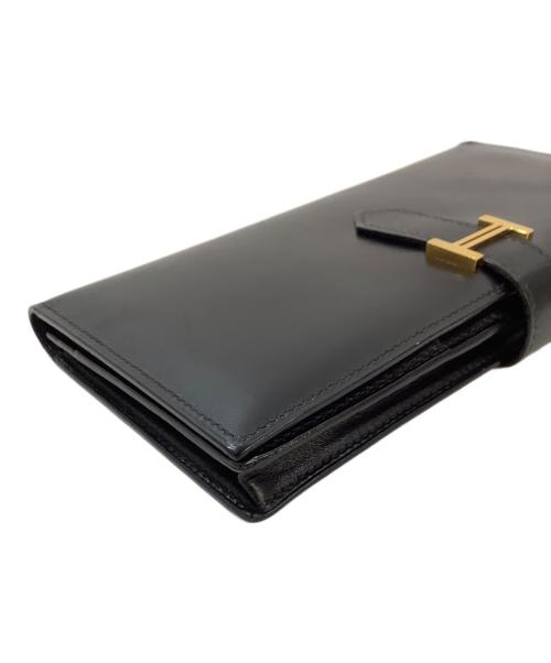 HERMES（エルメス）HERMES (エルメス) 長財布 ブラックの古着・服飾アイテム