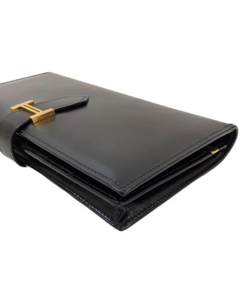 HERMES（エルメス）HERMES (エルメス) 長財布 ブラックの古着・服飾アイテム