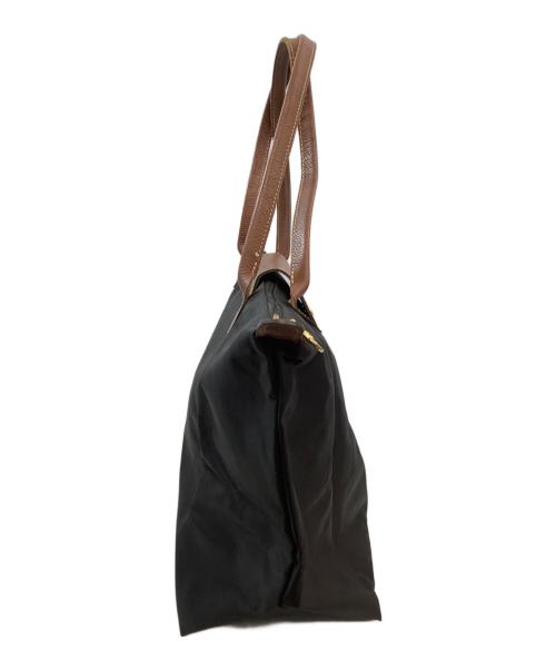 LONGCHAMP（ロンシャン）LONGCHAMP (ロンシャン) ショルダーバッグ ブラックの古着・服飾アイテム