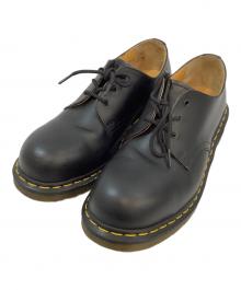 Dr.Martens（ドクターマーチン）の古着「スチールトゥ 3ホールシューズ」｜ブラック