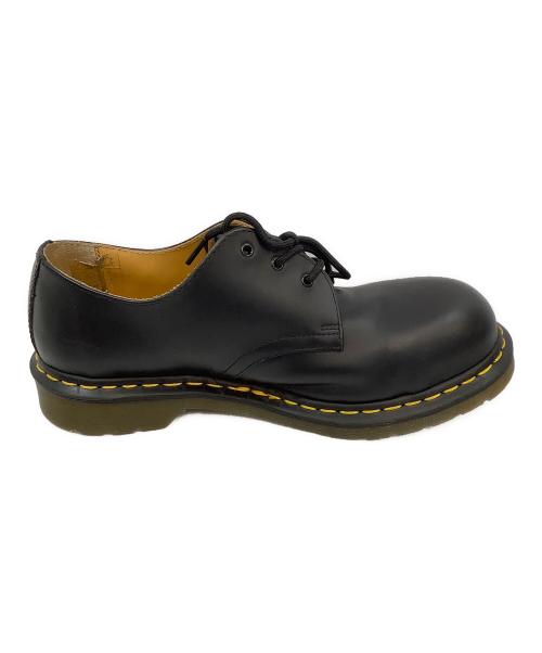 Dr.Martens（ドクターマーチン）Dr.Martens (ドクターマーチン) スチールトゥ 3ホールシューズ ブラック サイズ:26cmの古着・服飾アイテム