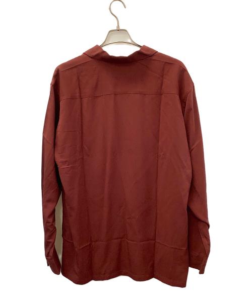 Time is on（タイムイズオン）Time is on (タイムイズオン) 長袖シャツ レッド サイズ:Free 未使用品の古着・服飾アイテム