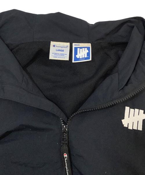 Champion（チャンピオン）Champion (チャンピオン) UNDEFEATED (アンディフィーテッド) アノラックパーカー ネイビー サイズ:Lの古着・服飾アイテム