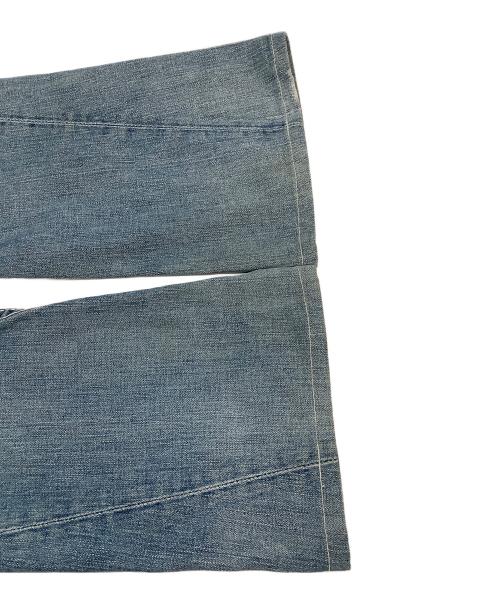 TRUE RELIGION（トゥルー レリジョン）TRUE RELIGION (トゥルー レリジョン) ブーツカットダメージジーンズ インディゴ サイズ:71cm (W28)の古着・服飾アイテム