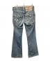 TRUE RELIGION (トゥルー レリジョン) ブーツカットダメージジーンズ インディゴ サイズ:71cm (W28)：10000円