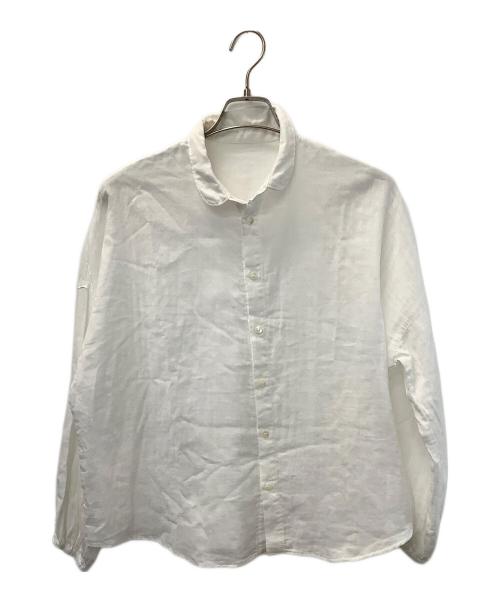 SOLAMONAT LARME（ソラモナラーム）SOLAMONAT LARME (ソラモナラーム) 長袖シャツ ホワイト サイズ:38の古着・服飾アイテム