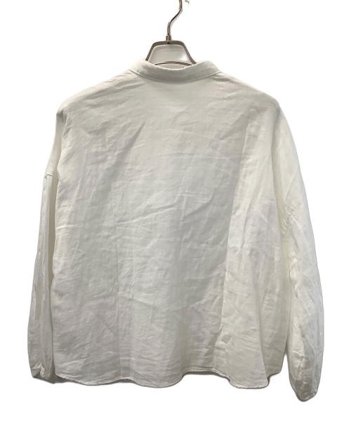 SOLAMONAT LARME（ソラモナラーム）SOLAMONAT LARME (ソラモナラーム) 長袖シャツ ホワイト サイズ:38の古着・服飾アイテム