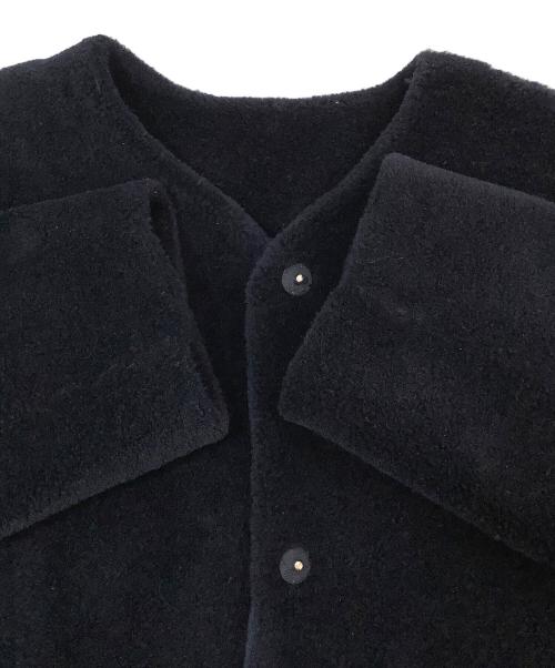 THREE DOTS（スリードッツ）THREE DOTS (スリードッツ) ウールジャケット ネイビー サイズ:Sの古着・服飾アイテム