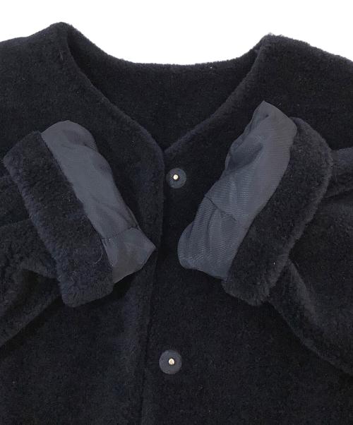 THREE DOTS（スリードッツ）THREE DOTS (スリードッツ) ウールジャケット ネイビー サイズ:Sの古着・服飾アイテム