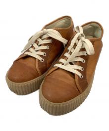 MM6 Maison Margiela（エムエムシックスメゾンマルジェラ）の古着「スニーカー」｜ブラウン