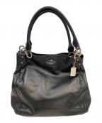 COACHコーチ）の古着「ハンドバッグ」｜ブラック