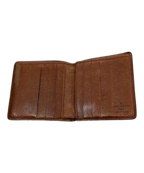 LOUIS VUITTON（ルイ ヴィトン）LOUIS VUITTON (ルイ ヴィトン) ポルトビエ 6 カルトクレディ ブラウンの古着・服飾アイテム