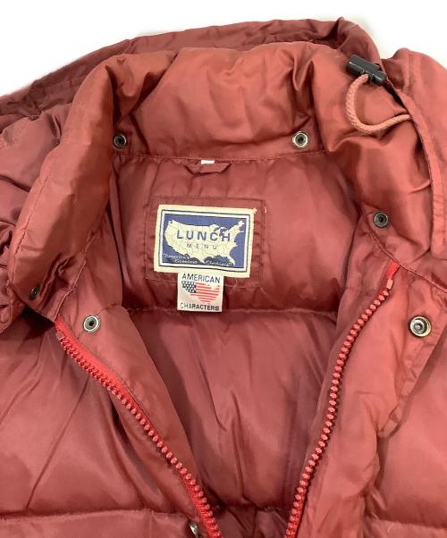 LuncH（ランチ）LuncH (ランチ) ダウンジャケット レッド サイズ:記載なしの古着・服飾アイテム