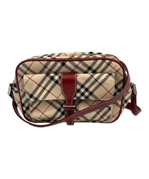 BURBERRY BLUE LABEL（バーバリー ブルー レーベル）BURBERRY BLUE LABEL (バーバリー ブルー レーベル) ショルダーバッグ ベージュの古着・服飾アイテム