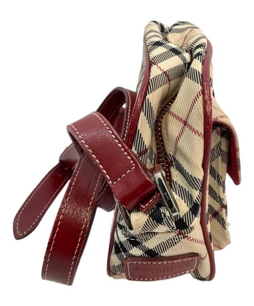 BURBERRY BLUE LABEL（バーバリー ブルー レーベル）BURBERRY BLUE LABEL (バーバリー ブルー レーベル) ショルダーバッグ ベージュの古着・服飾アイテム