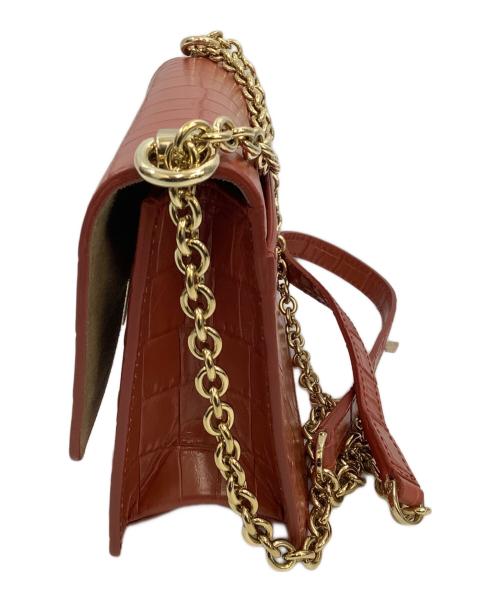 FURLA（フルラ）FURLA (フルラ) チェーンショルダーバッグ レッドの古着・服飾アイテム