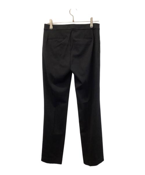 RALPH LAUREN（ラルフローレン）RALPH LAUREN (ラルフローレン) センタープレスパンツ ブラック サイズ:2の古着・服飾アイテム