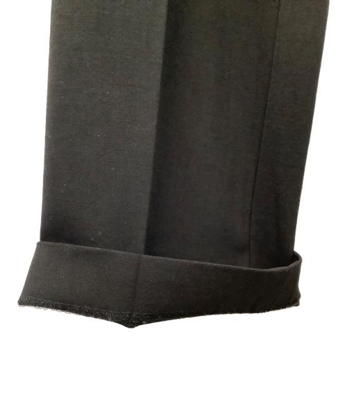 RALPH LAUREN（ラルフローレン）RALPH LAUREN (ラルフローレン) センタープレスパンツ ブラック サイズ:2の古着・服飾アイテム