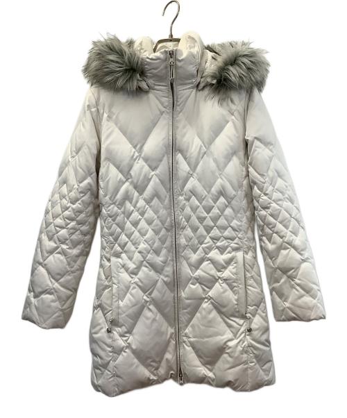 Eddie Bauer（エディーバウアー）Eddie Bauer (エディーバウアー) ダウンジャケット ホワイト サイズ:記載なしの古着・服飾アイテム