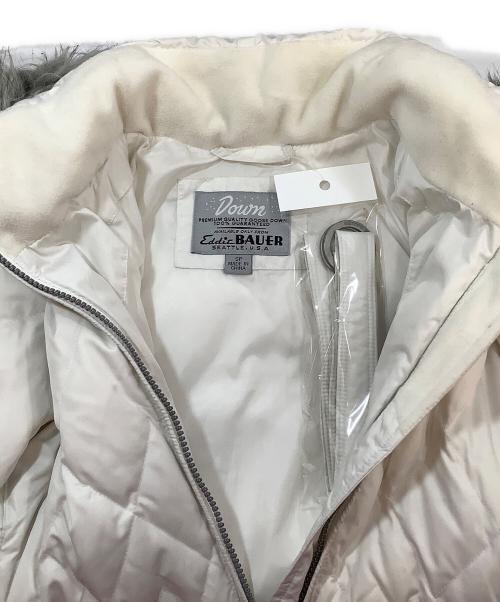 Eddie Bauer（エディーバウアー）Eddie Bauer (エディーバウアー) ダウンジャケット ホワイト サイズ:記載なしの古着・服飾アイテム