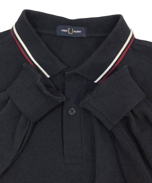 FRED PERRY（フレッドペリー）FRED PERRY (フレッドペリー) ポロシャツ ネイビー サイズ:Lの古着・服飾アイテム