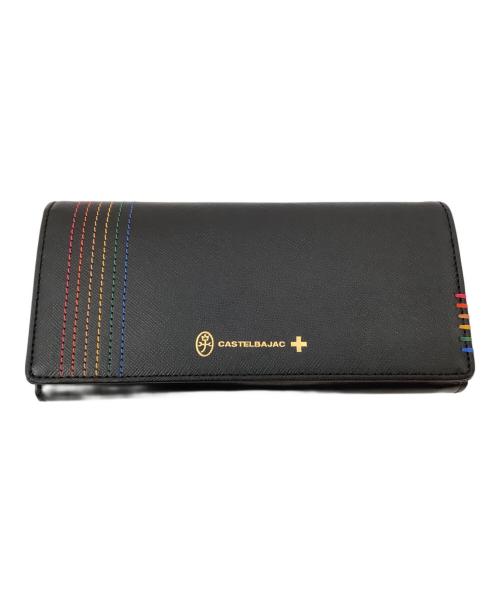 CASTELBAJAC（カステルバジャック）CASTELBAJAC (カステルバジャック) 長財布 ブラックの古着・服飾アイテム