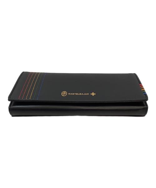 CASTELBAJAC（カステルバジャック）CASTELBAJAC (カステルバジャック) 長財布 ブラックの古着・服飾アイテム