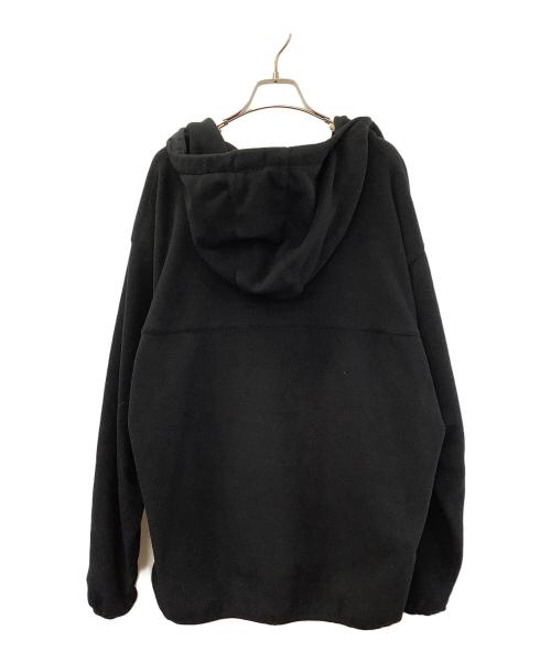 New Era（ニューエラ）New Era (ニューエラ) フルジップフーディー フリースジャケット ブラック サイズ:XLの古着・服飾アイテム