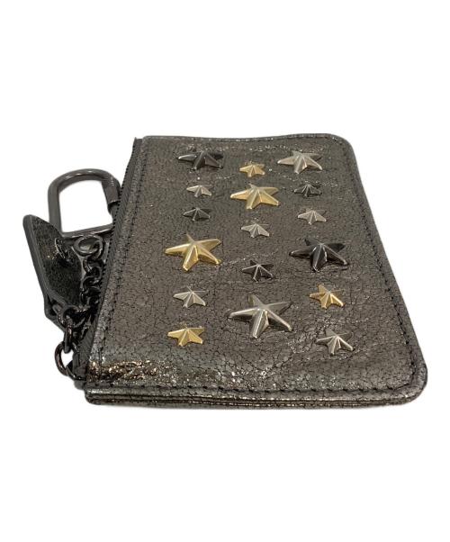 JIMMY CHOO（ジミーチュウ）JIMMY CHOO (ジミーチュウ) コインケース グレーの古着・服飾アイテム