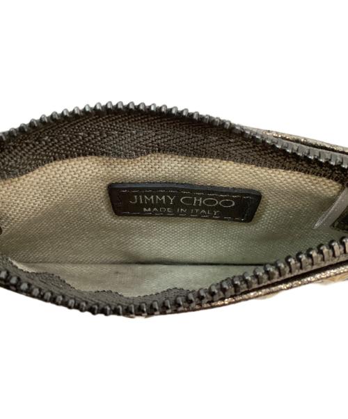 JIMMY CHOO（ジミーチュウ）JIMMY CHOO (ジミーチュウ) コインケース グレーの古着・服飾アイテム