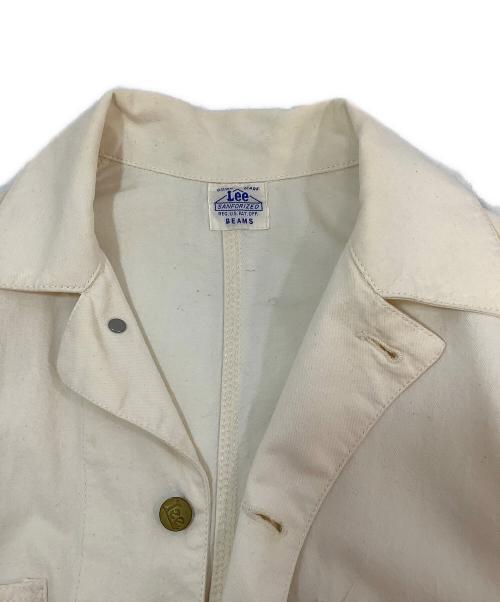 LEE（リー）LEE (リー) BEAMS (ビームス) カバーオール アイボリー サイズ:38の古着・服飾アイテム