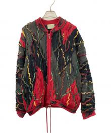 Coogi（クージー）の古着「ニットカーディガン」｜マルチカラー