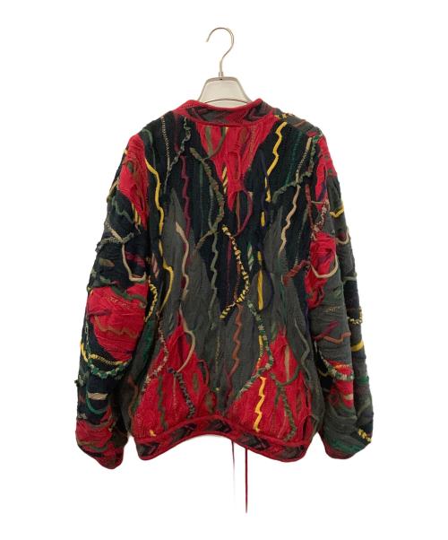 Coogi（クージー）Coogi (クージー) ニットカーディガン マルチカラー サイズ:Mの古着・服飾アイテム