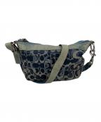 COACHコーチ）の古着「ショルダーバッグ」｜ネイビー