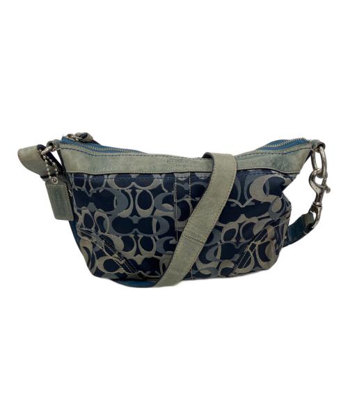 COACH（コーチ）COACH (コーチ) ショルダーバッグ ネイビーの古着・服飾アイテム