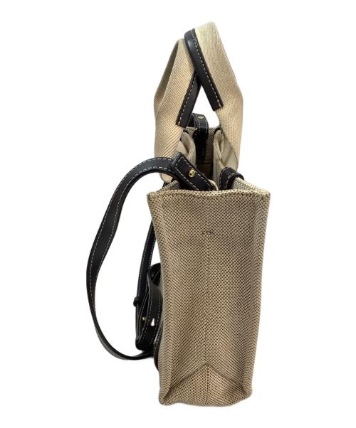 Chloe（クロエ）Chloe (クロエ) スモールトートバッグ ホワイトの古着・服飾アイテム