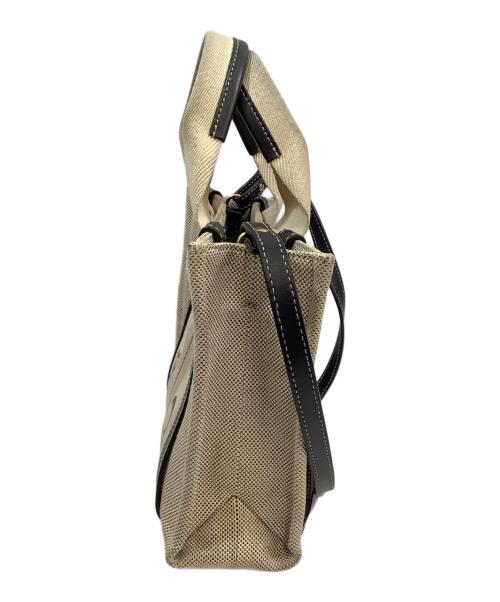 Chloe（クロエ）Chloe (クロエ) スモールトートバッグ ホワイトの古着・服飾アイテム