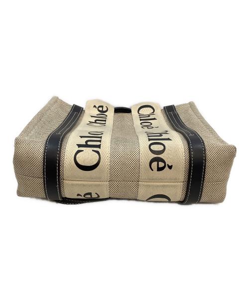 Chloe（クロエ）Chloe (クロエ) スモールトートバッグ ホワイトの古着・服飾アイテム