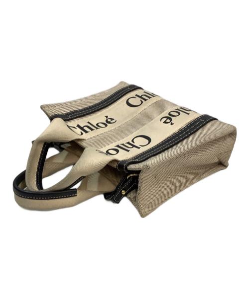 Chloe（クロエ）Chloe (クロエ) スモールトートバッグ ホワイトの古着・服飾アイテム