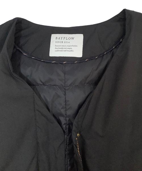 BAYFLOW（ベイフロー）BAYFLOW (ベイフロー) ダウンコート ブラック サイズ:3の古着・服飾アイテム