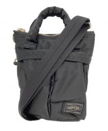 PORTER（ポーター）の古着「HELMETBAG MINI」｜ブラック