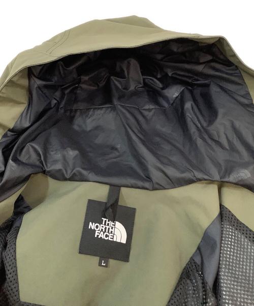 THE NORTH FACE（ザ ノース フェイス）THE NORTH FACE (ザ ノース フェイス) マウンテンライトジャケット グリーン×ブラック サイズ:Lの古着・服飾アイテム