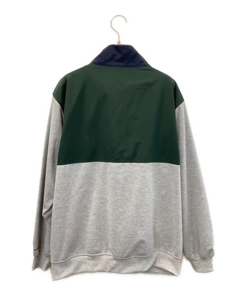 Coleman（コールマン）Coleman (コールマン) ウィルキンソンコーブスタンドネックジャケット グレー×グリーン サイズ:M 未使用品の古着・服飾アイテム