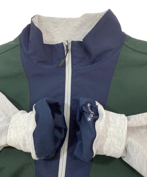 Coleman（コールマン）Coleman (コールマン) ウィルキンソンコーブスタンドネックジャケット グレー×グリーン サイズ:M 未使用品の古着・服飾アイテム