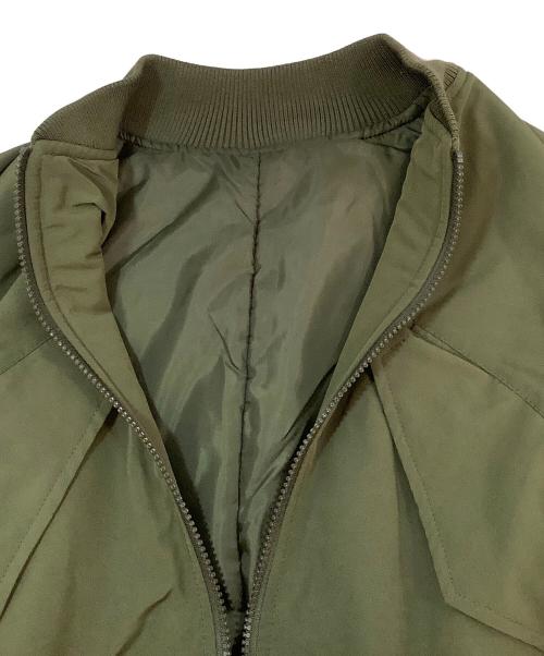 MA-1ジャケット（エムエーワン）MA-1ジャケット (エムエーワン) MA-1ジャケット グリーン サイズ:記載なしの古着・服飾アイテム