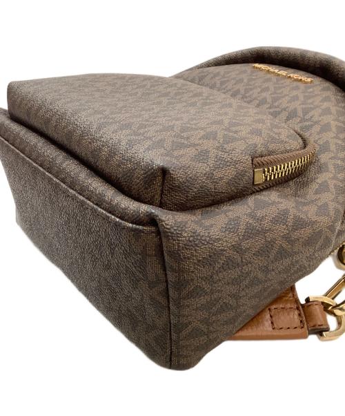 MICHAEL KORS（マイケル・コース）MICHAEL KORS (マイケル・コース) リュック ブラウンの古着・服飾アイテム
