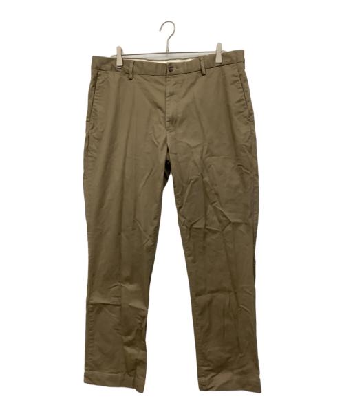 POLO RALPH LAUREN（ポロ・ラルフローレン）POLO RALPH LAUREN (ポロ・ラルフローレン) ストレートパンツ ブラウン サイズ:36/32の古着・服飾アイテム