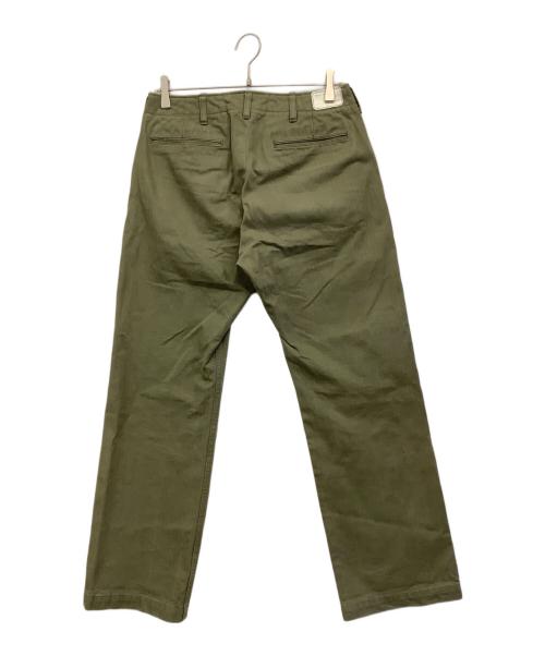 Trophy Clothing（トロフィークロージング）Trophy Clothing (トロフィークロージング) トラウザーパンツ オリーブ サイズ:30の古着・服飾アイテム